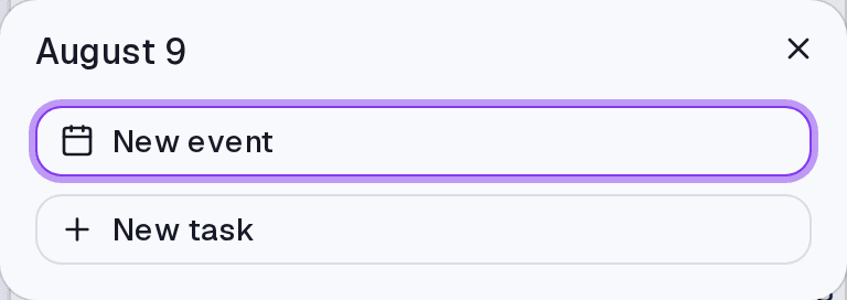 A day's detail, with the habits and recurrences expected and the logging checkboxes.